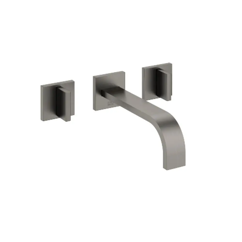Dornbracht-MEM-Waschtisch-Wandbatterie-ohne Ablaufgarnitur-Ausladung 200mm-Dark Platinum gebürstet, 36712782-99 Galeriebild 1